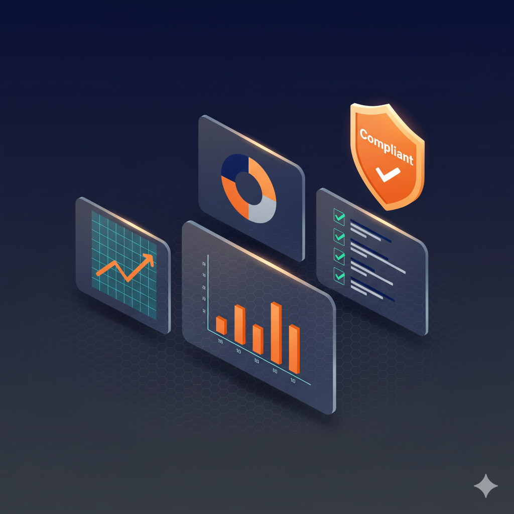 Audit-ready reporting dashboard